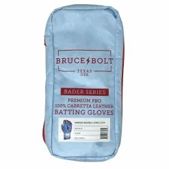 Bruce Bolt PREMIUM PRO BADER Series Long Cuff Batting Gloves: Baby Blue -Fielding Gloves Sales 1