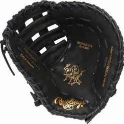Rawlings Heart Of The Hide 12.5" First Base Mitt: PROFM18-17B -Fielding Gloves Sales 2 f RH