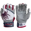 2022 Spiderz PRO Model Batting Gloves: White/Navy/Red 2 2022 Spiderz PRO Model Batting Gloves: White/Navy/Red -Fielding Gloves Sales 2022SpiderzPRO White NavyBlue Red