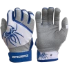 2022 Spiderz PRO Model Batting Gloves: White/Royal Blue -Fielding Gloves Sales 2022SpiderzPRO White RoyalBlue