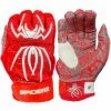 2023 Spiderz HYBRID Batting Gloves: Red/White 1 2023 Spiderz HYBRID Batting Gloves: Red/White -Fielding Gloves Sales 22RedWhite