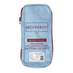 Bruce Bolt PREMIUM PRO BADER Series Short Cuff Batting Gloves: Baby Blue -Fielding Gloves Sales 7