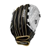 Wilson A500 SIREN 12.5" Fastpitch Softball Glove: WTA05RF20125 -Fielding Gloves Sales A05RF2025 0 Siren 125 Black White MetallicGold Back