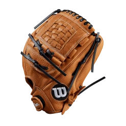 Wilson Aura A900 12" Fastpitch Softball Glove: WTA09RF2012 -Fielding Gloves Sales A09LF2012 2 Aura FP 12 BritishTan White Alt 01