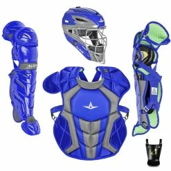 All-Star S7 Axis Elite (Ages 12-16) Catcher's Kit NOCSAE Approved: CKCC1216S7X -Fielding Gloves Sales All StarS7AxisElite Ages12 16 Catcher sKitNOCSAEApproved CKCC1216S7XRoyal