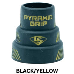 Louisville Slugger Pyramid Grips: Multi Color -Fielding Gloves Sales BLACK YELLOW