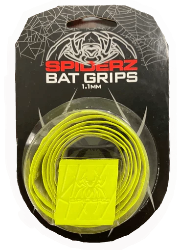Spiderz Bat Grip (1.1 MM) - Neon Yellow/ Neon Yellow 3 Spiderz Bat Grip (1.1 MM) - Neon Yellow/ Neon Yellow
