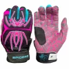 2023 Spiderz HYBRID Batting Gloves: Black Vice -Fielding Gloves Sales Black Vice