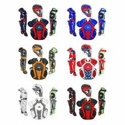 Fielding Gloves Sales 3 All-Star S7 AXIS (Adult) Two Tone Catcher's Kit NOCSAE APPROVED: CKCCPRO1X-TT