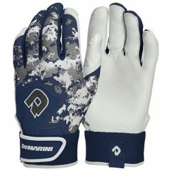 DeMarini Adult Digi Camo II Batting Gloves: WTD6113 -Fielding Gloves Sales DeMarini Navy Batting Gloves WTD6113NA