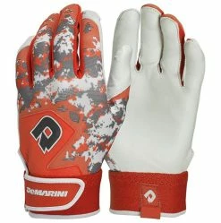 DeMarini Adult Digi Camo II Batting Gloves: WTD6113 -Fielding Gloves Sales DeMarini Orange Batting Gloves WTD6113OR