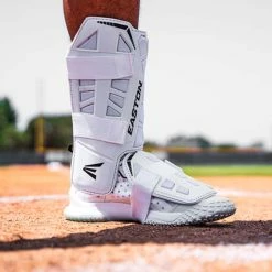 Easton Baseball/Softball Batter's Protective Leg Guard (Multiple Colors) 12 Easton Baseball/Softball Batter's Protective Leg Guard (Multiple Colors) -Fielding Gloves Sales Easton Leg Guard Lifestyle 1