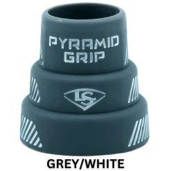 Louisville Slugger Pyramid Grips: Multi Color -Fielding Gloves Sales GREY WHITE