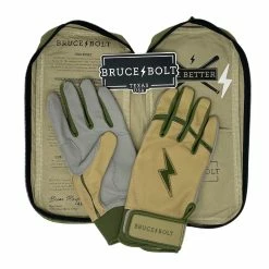 Bruce Bolt Premium Pro Military Series Short Cuff Batting Gloves: Beige -Fielding Gloves Sales IMG 0887