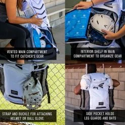 Easton Jen Schro Catcher's Backpack: 8073091 -Fielding Gloves Sales Jen Catchers bag tech