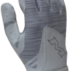 2018 Miken Pro White And Grey Batting Gloves: MBGL18-WHT -Fielding Gloves Sales MBGL18 White 1