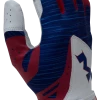 2018 Miken Pro Red White And Blue Batting Gloves: MBGL18-RWB -Fielding Gloves Sales MBGL18 RWB 1