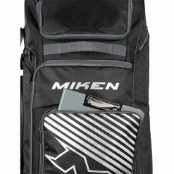 Miken Deluxe Slowpitch Wheeled Roller Bag: MBA005 -Fielding Gloves Sales MikenDeluxeSlowpitchWheeledRollerBag MBA005 4