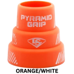 Louisville Slugger Pyramid Grips: Multi Color -Fielding Gloves Sales ORANGE WHITE