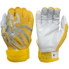 2022 Spiderz PRIZM Batting Gloves: Yellow/Silver 1 2022 Spiderz PRIZM Batting Gloves: Yellow/Silver -Fielding Gloves Sales PRIZM YellowSilver