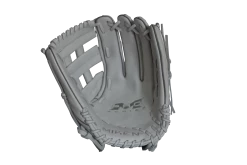 Miken Pro Series 13" Slow Pitch Fielding Glove - White/White: PRO130WW -Fielding Gloves Sales PRO130WW FRONT