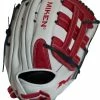 Miken Pro Series 14″ Slow Pitch Fielding Glove – White/Scarlet/Navy: PRO140WSN -Fielding Gloves Sales PRO140WSN Slowpitch Softball Glove cec32f87 7538 4fc7 b315 9909f947c936