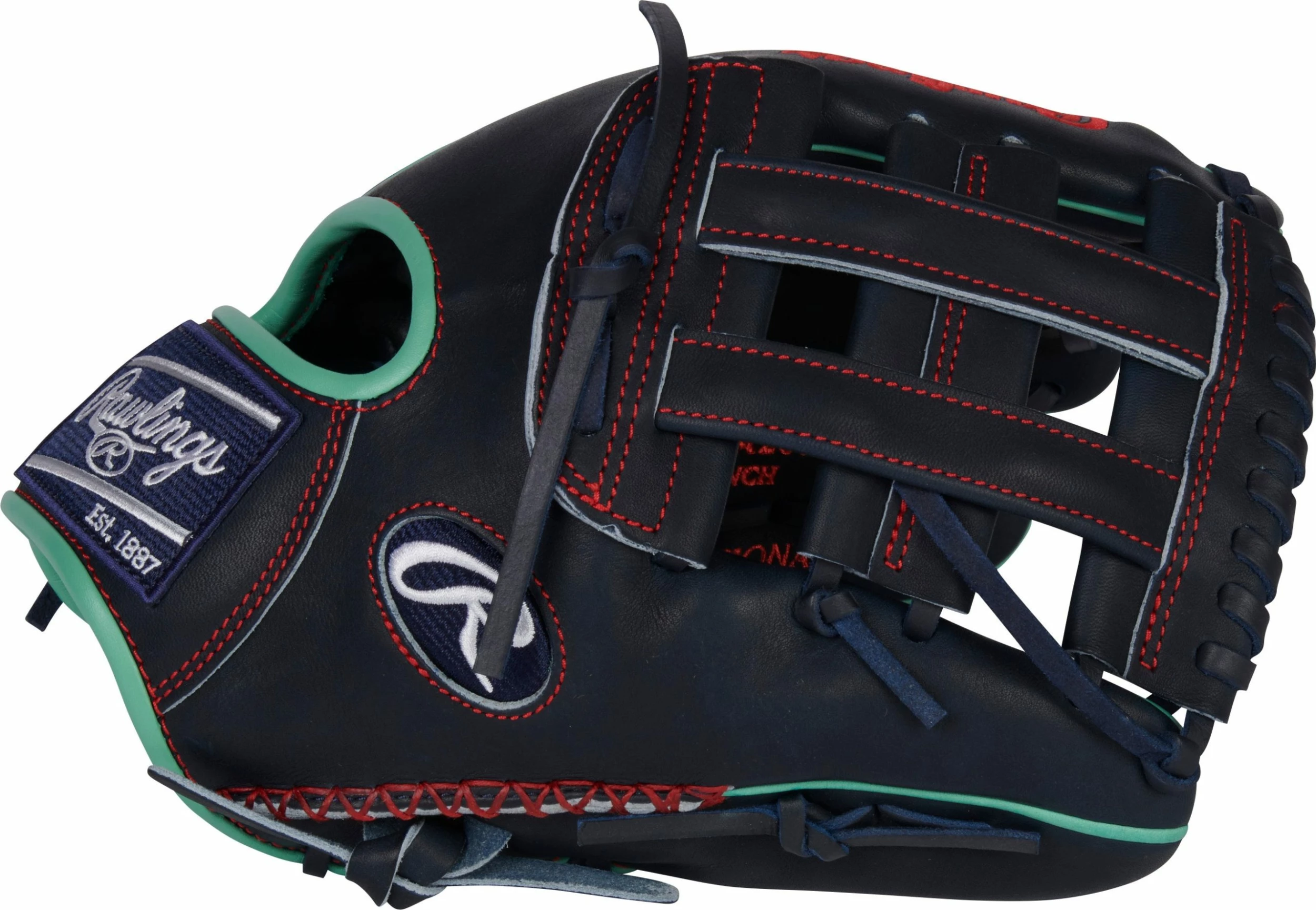 Rawlings Heart Of The Hide ColorSync 6.0 12" Infield Baseball Glove: PRONA28NM 5 Rawlings Heart Of The Hide ColorSync 6.0 12" Infield Baseball Glove: PRONA28NM - Image 3