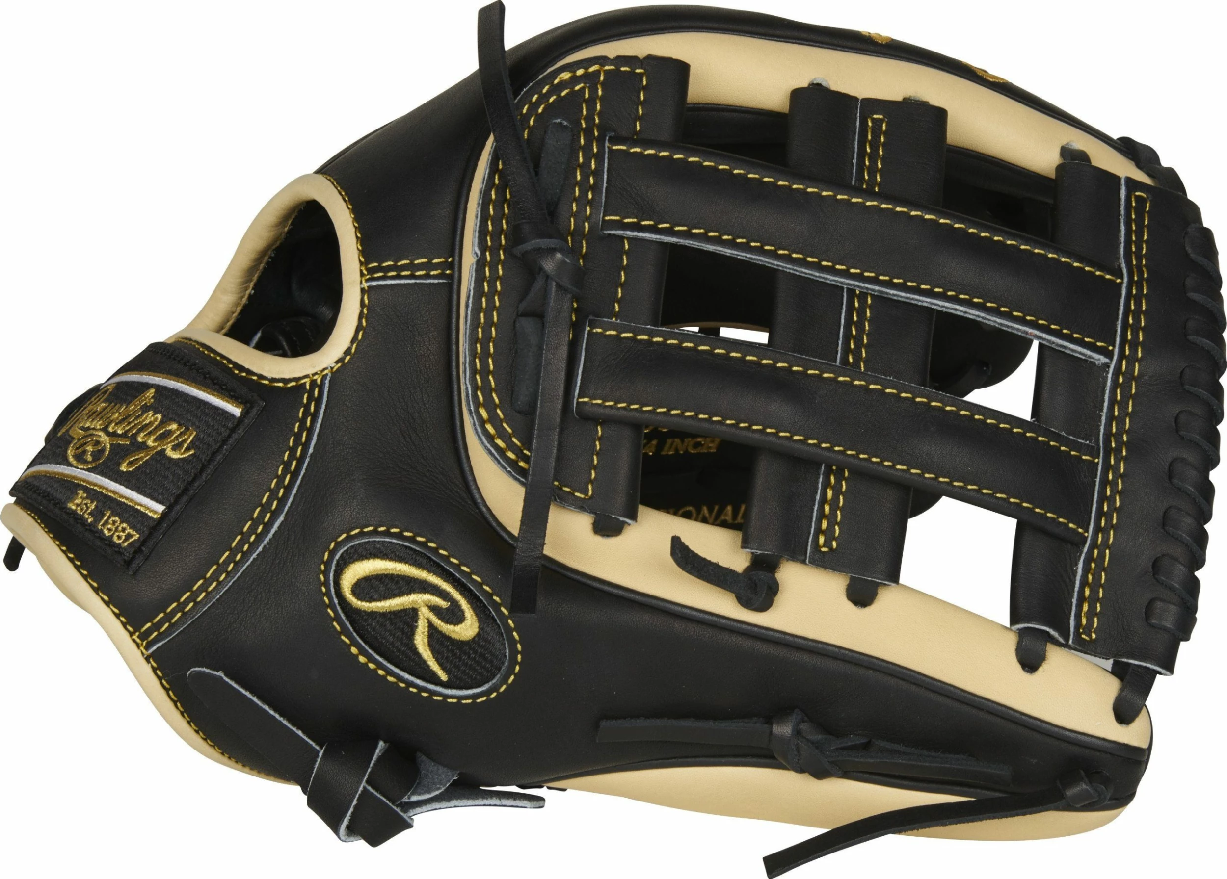 Rawlings Heart Of The Hide R2G 12.75" Outfield Baseball Glove: PROR3319-6BC 5 Rawlings Heart Of The Hide R2G 12.75" Outfield Baseball Glove: PROR3319-6BC - Image 3