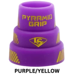 Louisville Slugger Pyramid Grips: Multi Color -Fielding Gloves Sales PURPLE YELLOW
