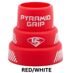 Louisville Slugger Pyramid Grips: Multi Color -Fielding Gloves Sales RED WHITE