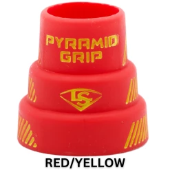 Louisville Slugger Pyramid Grips: Multi Color -Fielding Gloves Sales RED YELLOW
