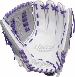 Rawlings Liberty Advanced Color Series 12.5" Fastpitch Glove: RLA125 (Multiple Colors) -Fielding Gloves Sales RLA125 18WPG 1 png