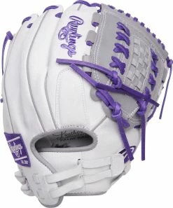 Rawlings Liberty Advanced Color Series 12.5" Fastpitch Glove: RLA125 (Multiple Colors) -Fielding Gloves Sales RLA125 18WPG 2 png