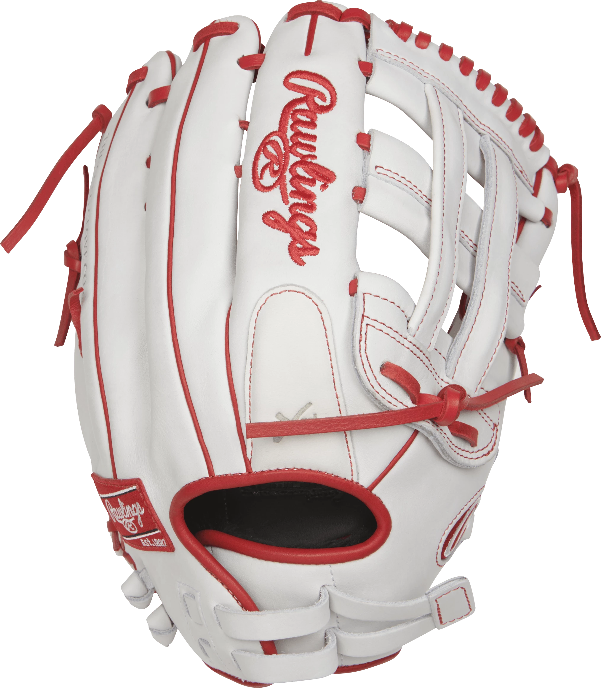Rawlings Liberty Advanced 13" Fastpitch Softball Glove: RLA130-6W 3 Rawlings Liberty Advanced 13" Fastpitch Softball Glove: RLA130-6W
