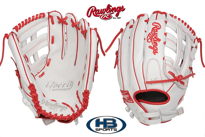 Rawlings Liberty Advanced 13" Fastpitch Softball Glove: RLA130-6W 6 Rawlings Liberty Advanced 13" Fastpitch Softball Glove: RLA130-6W - Image 4