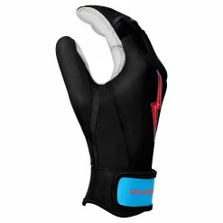 Bruce Bolt PREMIUM PRO BRINSON Series Short Cuff Batting Gloves: Black -Fielding Gloves Sales SC LBB SIDE