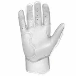 Bruce Bolt PREMIUM PRO BRINSON Series Short Cuff Batting Gloves: White -Fielding Gloves Sales SC LBW PALM