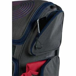 DeMarini Special Ops Front Line Wheeled Roller Bag: WB57109 -Fielding Gloves Sales SidePocketView