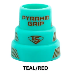 Louisville Slugger Pyramid Grips: Multi Color -Fielding Gloves Sales TEAL RED