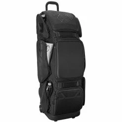 DeMarini Special Ops Front Line Wheeled Roller Bag: WB57109 -Fielding Gloves Sales WB5710901 Black DeMarini Special Ops Front Line Roller