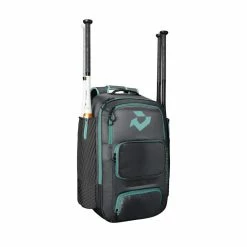 2022 DeMarini Spectre Baseball And Softball Backpack: WB57176 45 2022 DeMarini Spectre Baseball And Softball Backpack: WB57176 -Fielding Gloves Sales WB5717602 1 Spectre Backpack Grey Mint.png.cq5dam.web .1200.1200