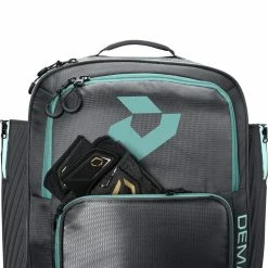 2022 DeMarini Spectre Baseball And Softball Backpack: WB57176 50 2022 DeMarini Spectre Baseball And Softball Backpack: WB57176 -Fielding Gloves Sales WB5717602 5 Spectre Backpack Grey Mint.png.cq5dam.web .1200.1200