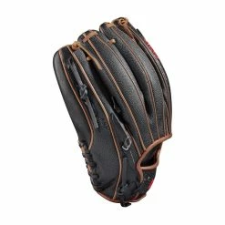 2021 Wilson A2K D33SS 11.75" Pitcher's Baseball Glove: WTA2KRB21D33 -Fielding Gloves Sales WBW100063 3 A2K P D33 1175 BlackSnakeSS SaddleTan.png.cq5dam.web .1200.1200