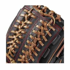 2021 Wilson A2K D33SS 11.75" Pitcher's Baseball Glove: WTA2KRB21D33 -Fielding Gloves Sales WBW100063 4 A2K P D33 1175 BlackSnakeSS SaddleTan.png.cq5dam.web .1200.1200
