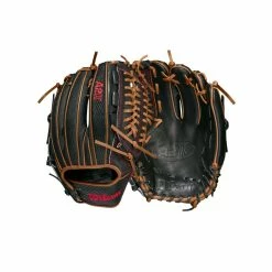 2021 Wilson A2K D33SS 11.75" Pitcher's Baseball Glove: WTA2KRB21D33 -Fielding Gloves Sales WBW100063 8 A2K P D33 1175 BlackSnakeSS SaddleTan.png.cq5dam.web .1200.1200