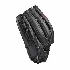 2021 Wilson A2K 1775SS 12.75" Outfield Baseball Glove: WBW1000671275 -Fielding Gloves Sales WBW100067 3 A2K OF 1775SS 1275 BlackSS BlackSnakeSS Red.png.cq5dam.web .1200.1200