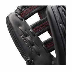 2021 Wilson A2K 1775SS 12.75" Outfield Baseball Glove: WBW1000671275 -Fielding Gloves Sales WBW100067 6 A2K OF 1775SS 1275 BlackSS BlackSnakeSS Red.png.cq5dam.web .1200.1200
