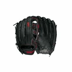2021 Wilson A2K 1775SS 12.75" Outfield Baseball Glove: WBW1000671275 -Fielding Gloves Sales WBW100067 8 A2K OF 1775SS 1275 BlackSS BlackSnakeSS Red.png.cq5dam.web .1200.1200