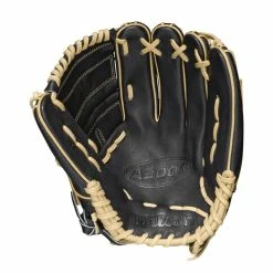 2021 Wilson A2000 B2SS 12" SuperSkin Pitcher's Baseball Glove: WBW10010012 -Fielding Gloves Sales WBW100100 1 A2000 P B2SS 12 BlackSS Blonde.png.cq5dam.web .1200.1200