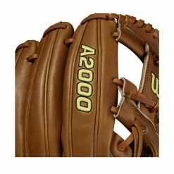2021 Wilson A2000 DP15 Pedroia Fit 11.5" Infield Baseball Glove: WTA20RB21DP15 -Fielding Gloves Sales WBW100108 5 A2000 IF DP15 115 SaddleTan.png.cq5dam.web .1200.1200